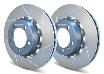 Girodisc Front 350mm 2-piece Rotor Upgrade for 981 Porsche Bosxter S/Cayman S