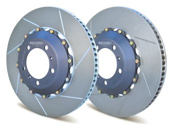 Girodisc Rear 380mm 2-piece Rotor for Porsche 991 GT3 w/OEM Iron Rotors