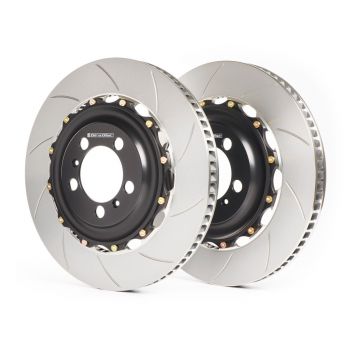 Girodisc Rear 2pc Floating 380mm Rotors for BMW F8X M2/M3/M4 with Red/Silver or Gold Calipers