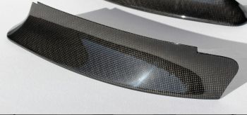 Karbonius BMW E46 M3 CSL Carbon Fibre Front Splitters in 1 x 1 weave Carbon (Autoclaved) 
