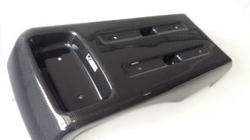 Karbonius Rear CSL console + backrest section for BMW E46