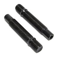 BMW M14 X 1.25 Wheel Stud Kit with Black Zink Nuts 75mm x 20